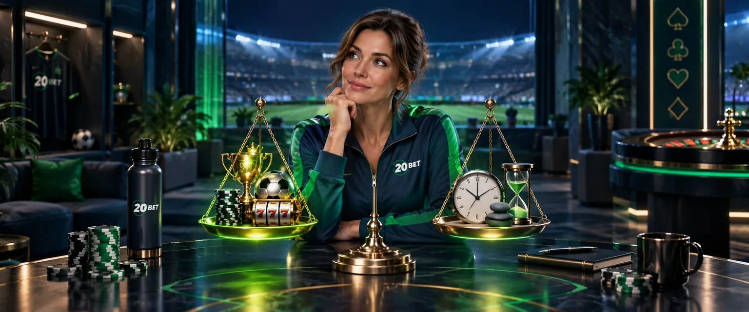 Adult woman in 20Bet sportswear — What It Gets Right, and Where It Asks Patience